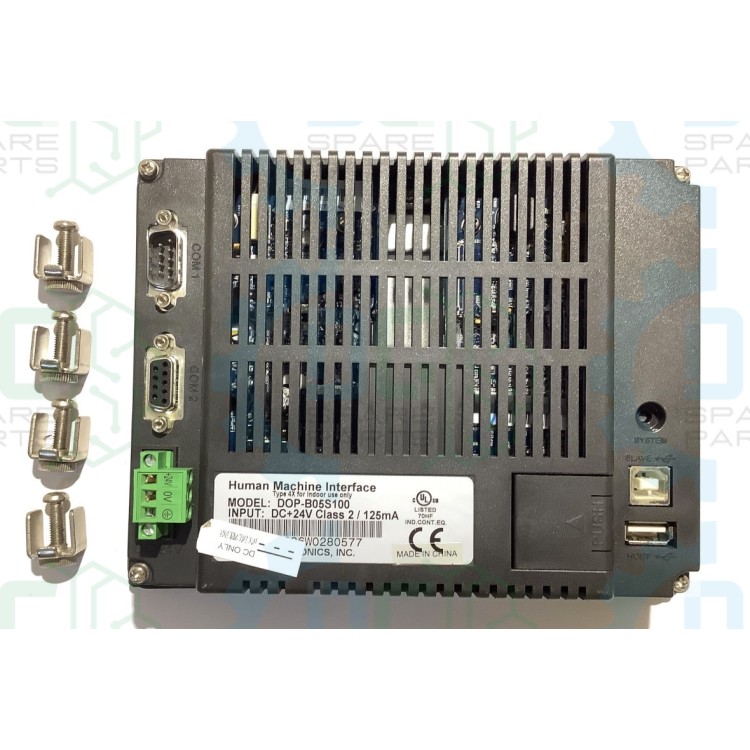 Pack Terminal Panel Delta DOP–B05S100 + fixations
